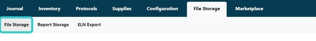 Accessing File Storage in Elab Journal - Step 2.png