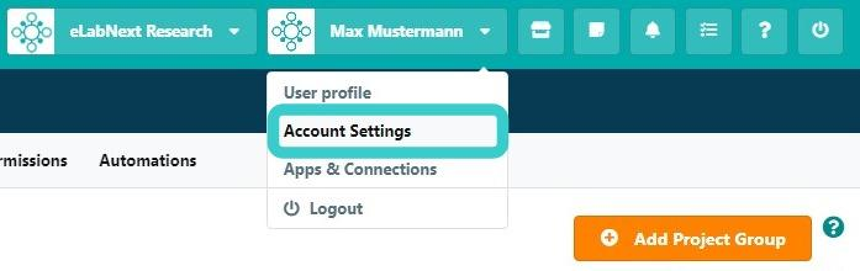 Change Password in eLabJournal Account - Step 2.png