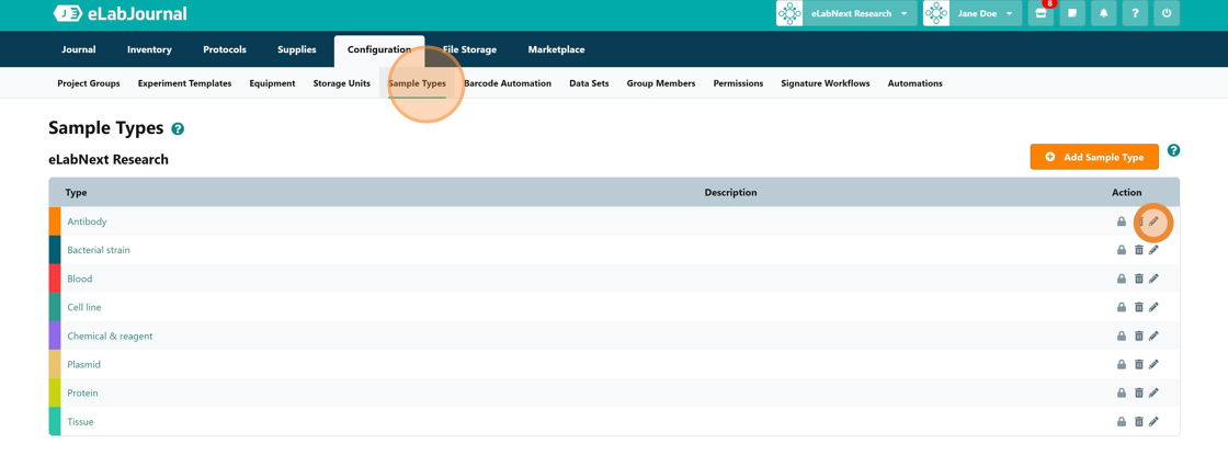 Add Sample Type on eLab Journal platform. - Step 2 (2).png