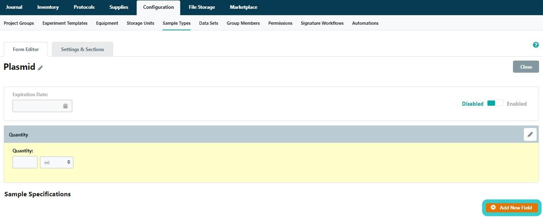 Modify Sample Type Fields in eLabInventory - Step 2.png