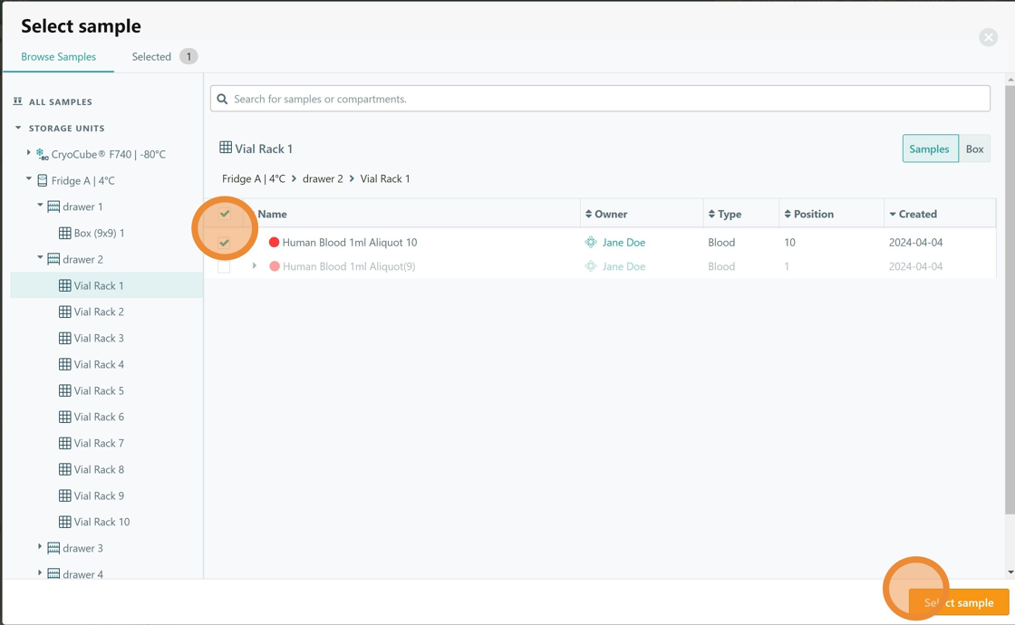 Manage Samples in ElabJournal Inventory System - Step 9.png