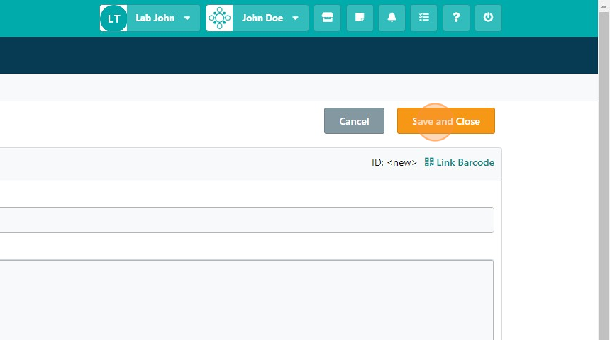 Add an IgA sample to the storage layer - Step 7.png