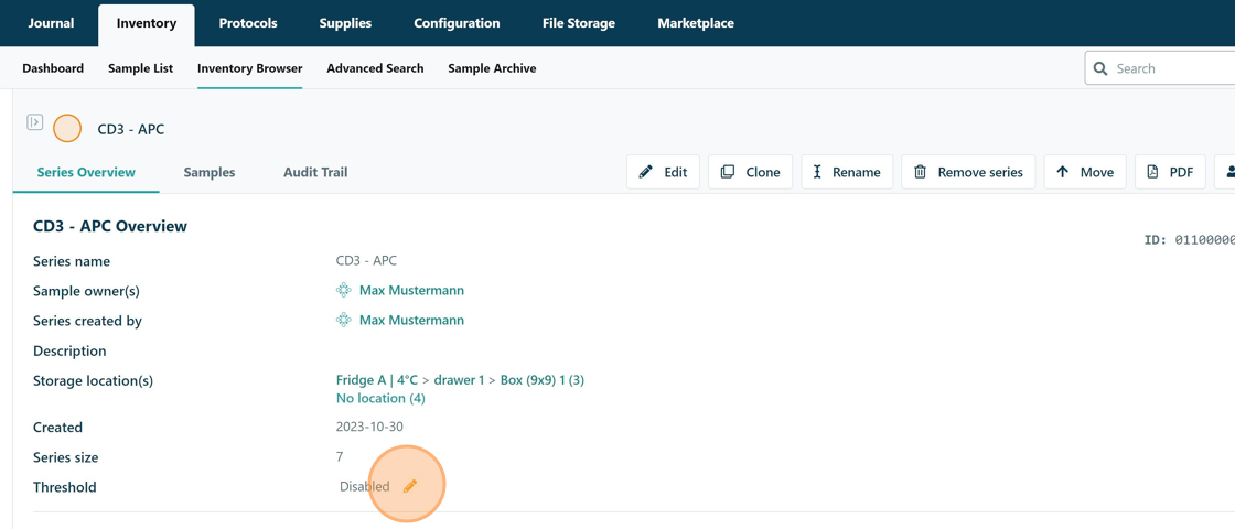 Navigate and archive samples in lab inventory system - Step 2 (1).png