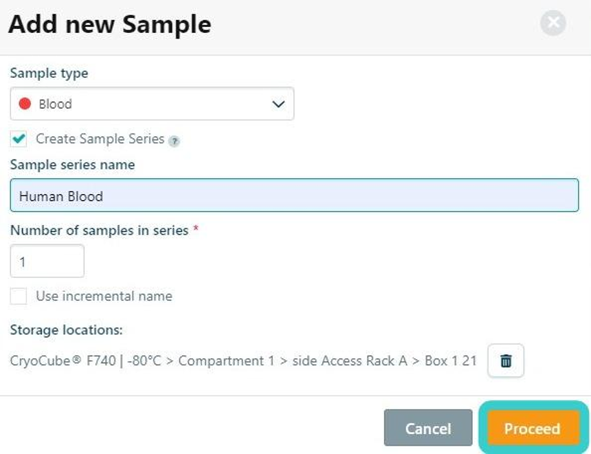 Manage Human Blood Sample Series in Inventory System - Step 20.png